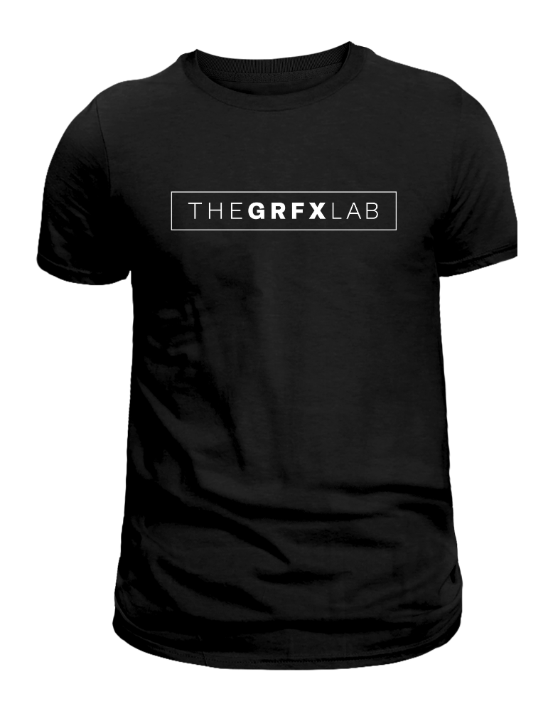 The GRFX Lab (Box Logo) - Mens Tee