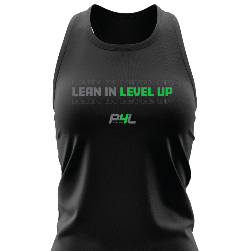 P4L - Lean In Level Up - Women's Muscle Tank