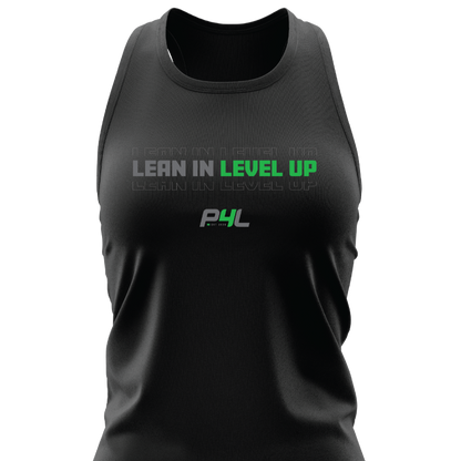 P4L - Lean In Level Up - Women's Muscle Tank