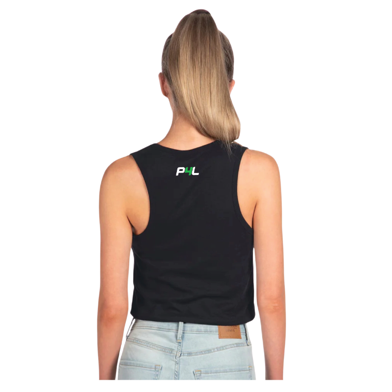 P4L - Lean In Level Up - Women's Crop Tank