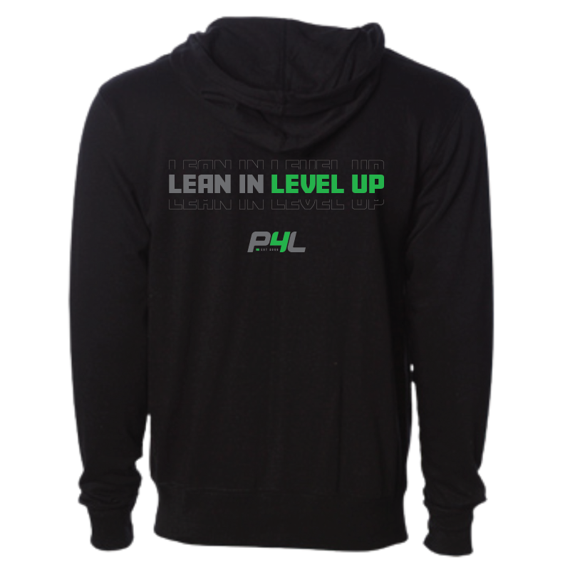 P4L - Lean In Level Up - Zip Up Hoodie