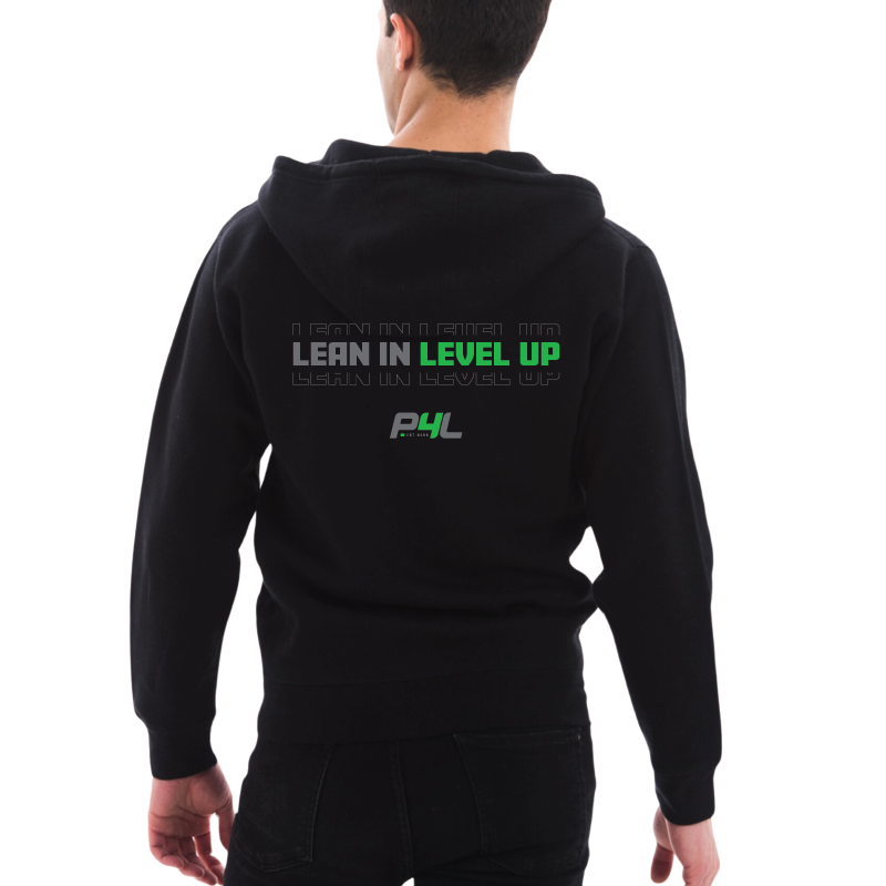 P4L - Lean In Level Up - Zip Up Hoodie