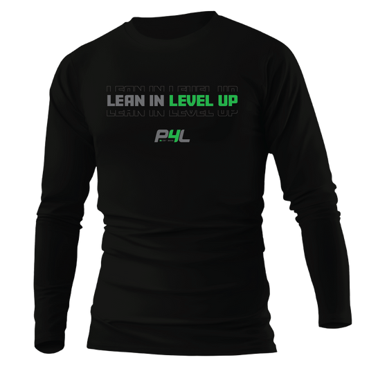 P4L - Lean In Level Up - Long Sleeve Tee (Unisex)