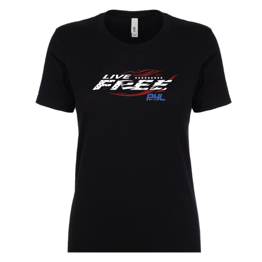 P4L - Live Free - Women's Short Sleeve Tee