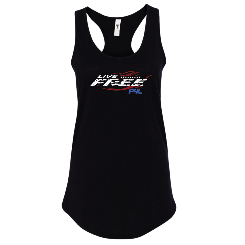 P4L - Live Free - Women's Racerback Tank