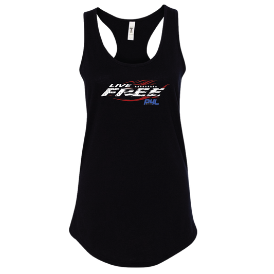 P4L - Live Free - Women's Racerback Tank