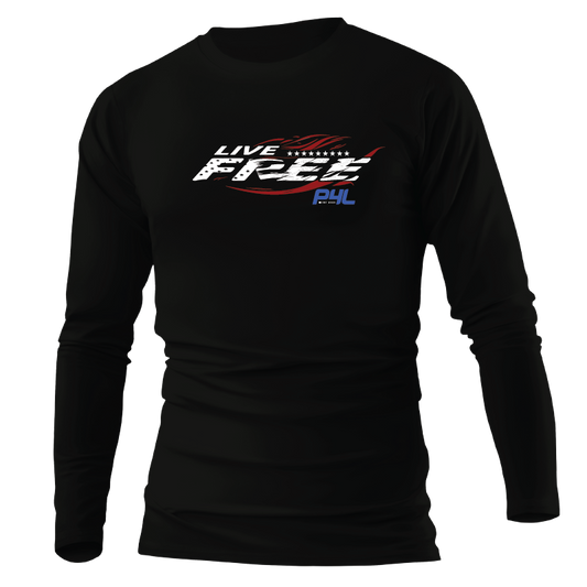 P4L - Live Free - Long Sleeve Tee (Unisex)