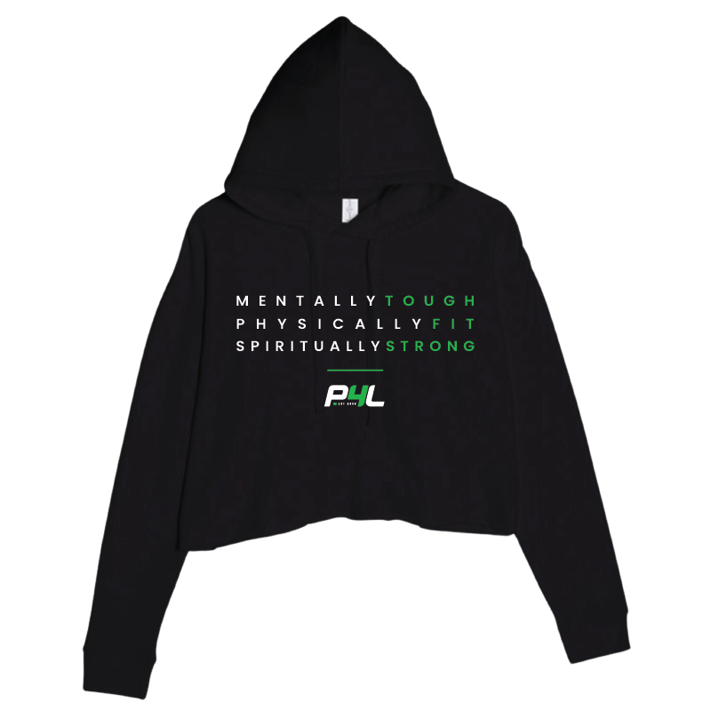 P4L - Mentally Tough - Women's Crop Hoodie