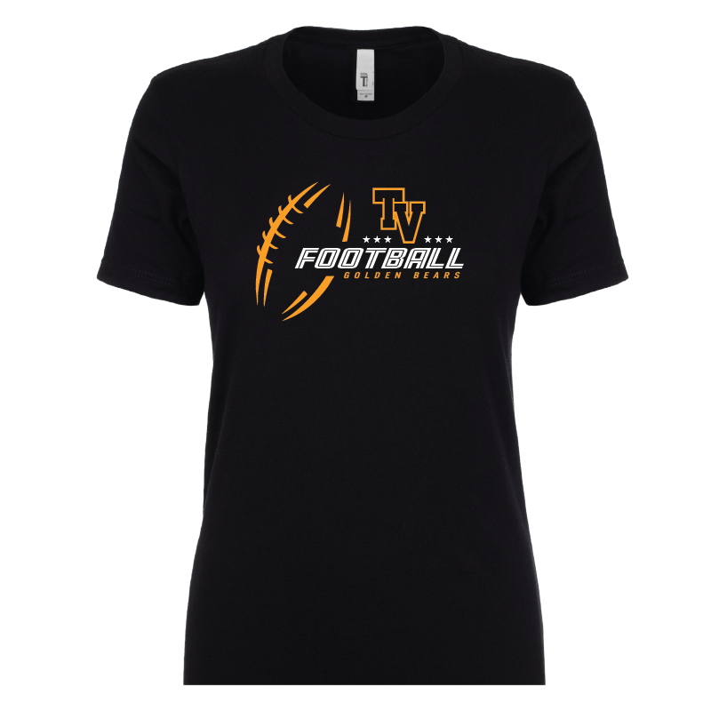 TVHS FOOTBALL - Sketch Ball - Women's Short Sleeve Tee