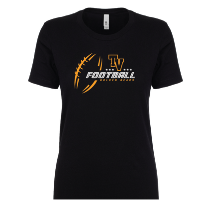 TVHS FOOTBALL - Sketch Ball - Women's Short Sleeve Tee