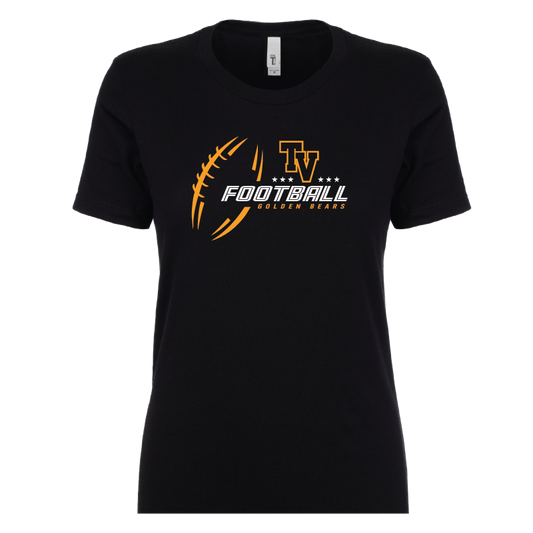 TVHS FOOTBALL - Sketch Ball - Women's Short Sleeve Tee