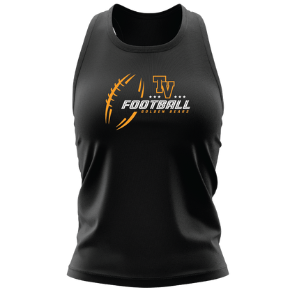 TVHS FOOTBALL - Sketch Ball - Women's Muscle Tank