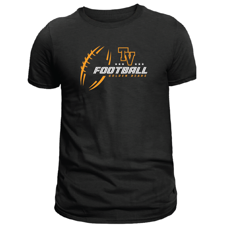 TVHS FOOTBALL - Sketch Ball - Men's Tee