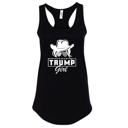 Trump Girl (Cowgirl) - Women's Racerback Tank