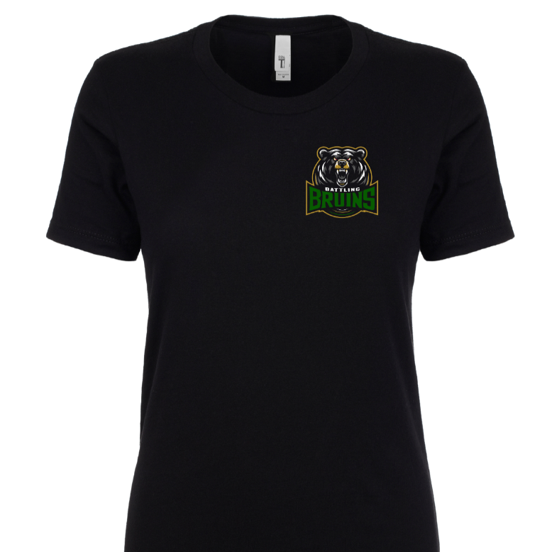 Battling Bruins - Women's Short Sleeve Tee (Left Chest Logo)